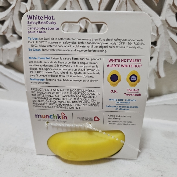 NEW Munchkin bath safety duck - Picture 2 of 2